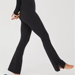 Offline bootcut split hem pant short